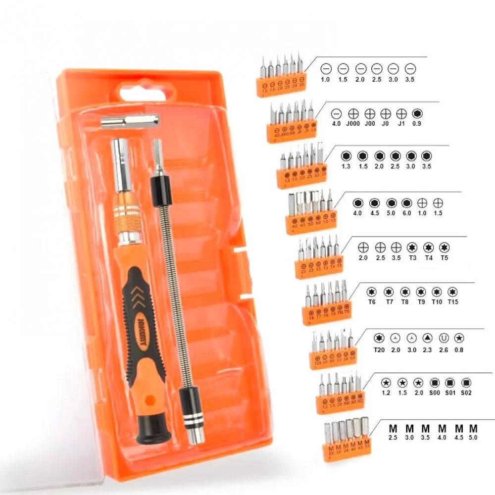 Picture of JAKEMY JM-8125 58 in 1 Screwdriver Set Tool for Repairing Phones